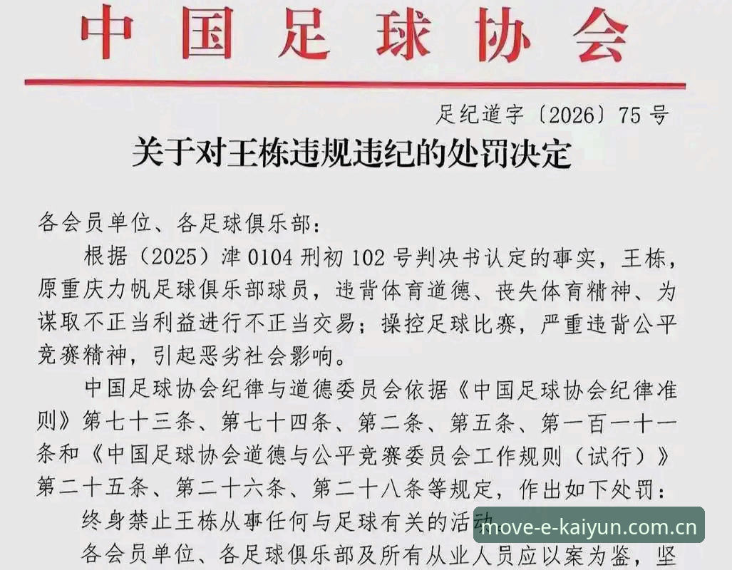 3大影响：足协第三批禁足名单出炉，17人终身禁赛背后的行业反思